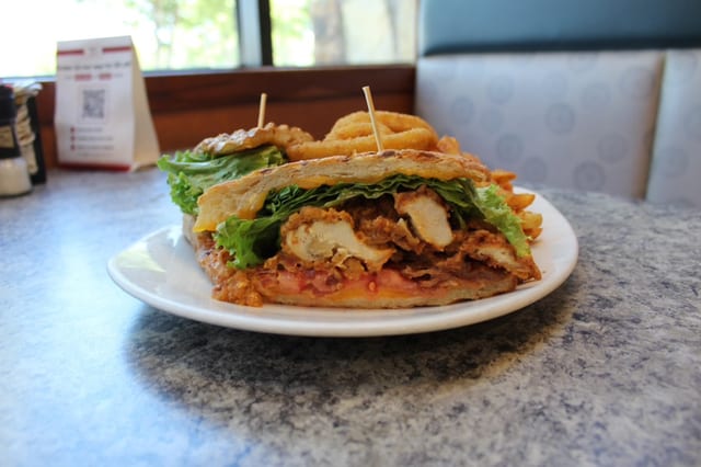 Crispy Chicken Ranch Sandwich.