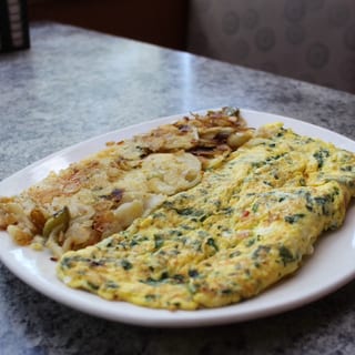 Almost Famous Greek Omelette