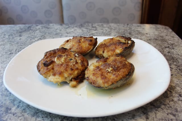 Baked Stuffed Clams.