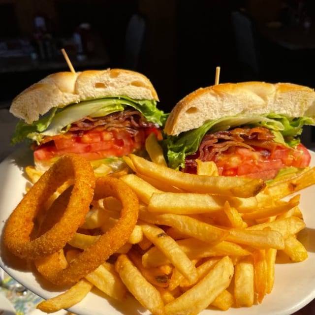 Bacon, Lettuce & Tomato Sandwich.