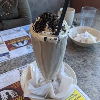 Oreo Crumb Pancakes
