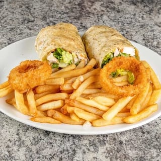 Chicken Caesar Salad Wrap